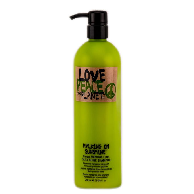 Tigi Love Peace and the Planet Walking On Sunshine Daily Shine Shampoo