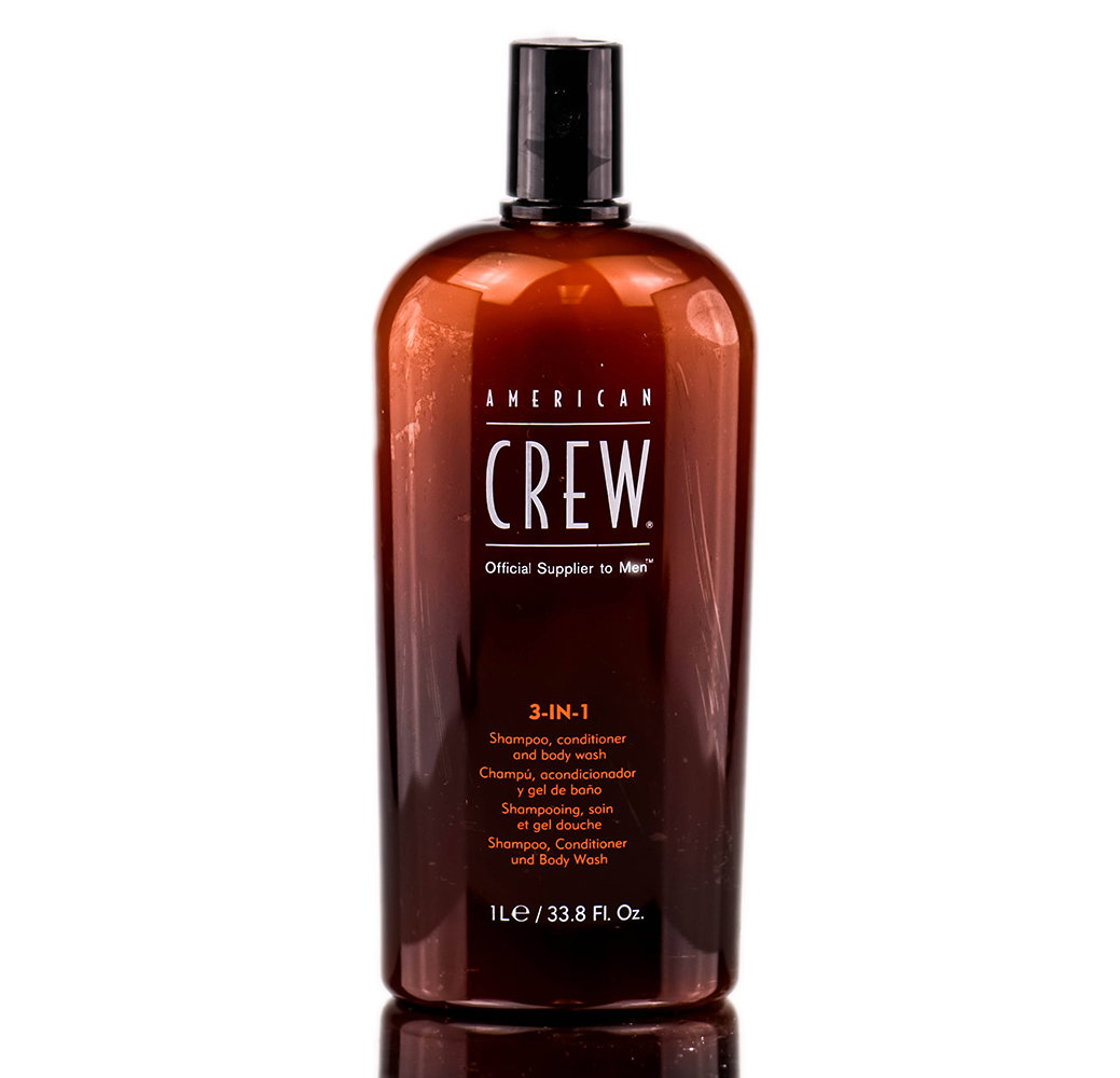 27907-33-8-oz - American Crew Classic 3-in-1 Shampoo, Conditioner, Body Wash-image1