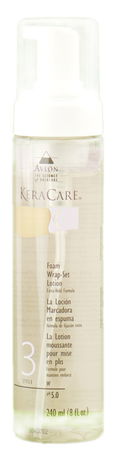 KeraCare Foam Wrap - Set Lotion (Extra-Hold Formula)
