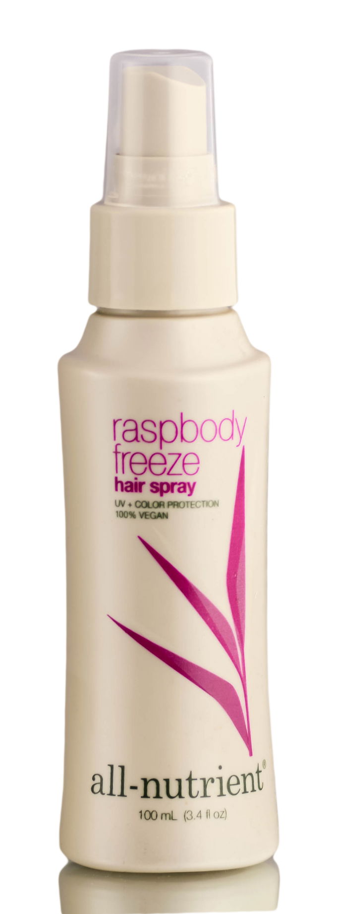 All - Nutrient Raspbody Freeze Hair Spray, Flexible Hold Finish with Raspberry Fruit All - Nutrient Raspbody Freeze Hair Spray, Flexible Hold Finish with Raspberry Fruit