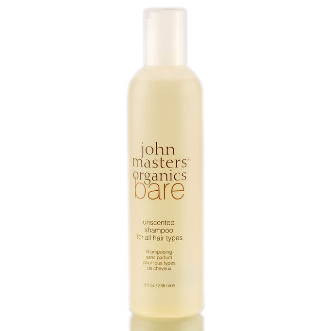 John Masters Organics Bare Unscented Shampoo for all hair types