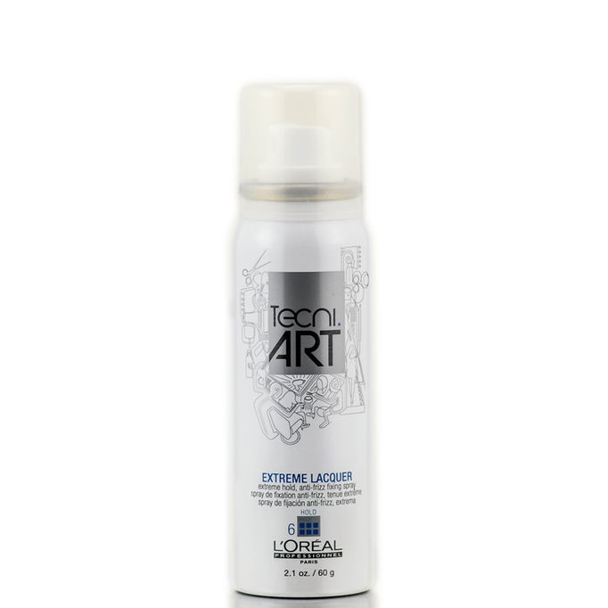 L'Oreal Professional Tecni Art Extreme Lacquer Hold Anti Frizz Fixing Spray