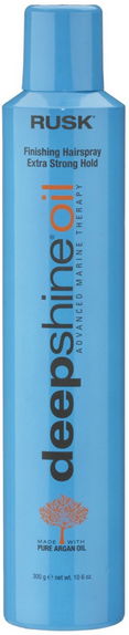 Rusk Deepshine Oil Finishing Hairspray Extra Strong Hold