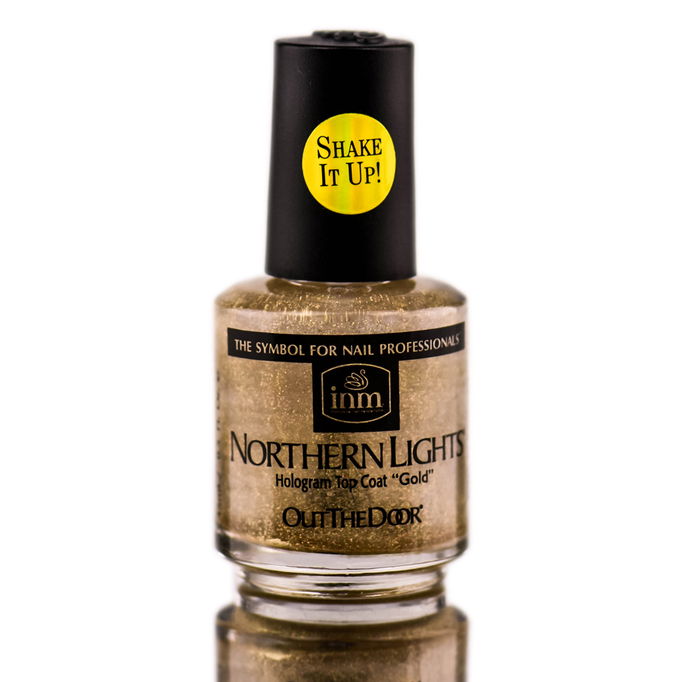 inm Northern Lights Hologram Top Coat inm Northern Lights Hologram Top Coat