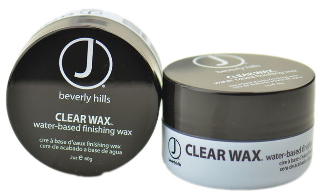 J Beverly Hills Clear Wax - water-based finishing wax