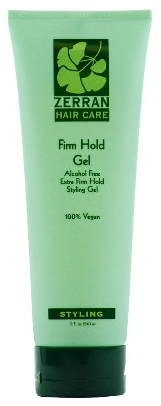 Zerran Firm Hold Gel - Alcohol Free Extra Firm Hold Styling Gel
