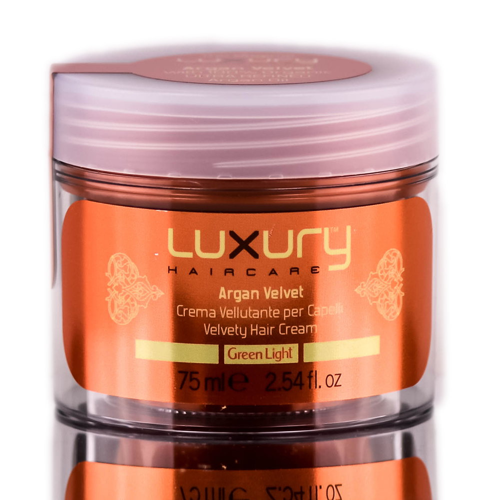 glt04-2-54-oz - Green Light Luxury Haircare Velvety Hair Cream-image1