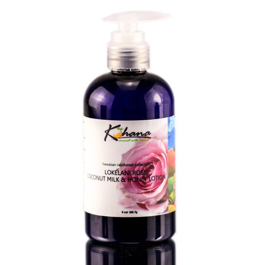 koh12-8-oz - Kohana Lokelani Rose Coconut Milk & Honey Lotion-image1 koh12-8-oz - Kohana Lokelani Rose Coconut Milk & Honey Lotion-image1