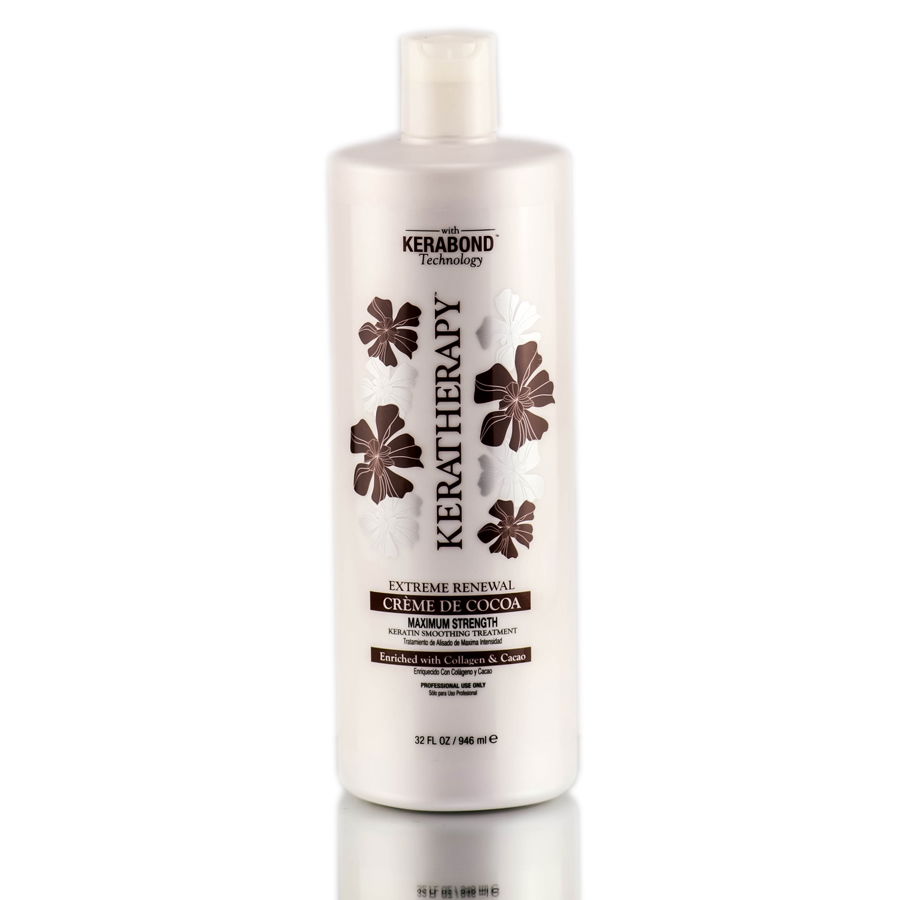 Option Cocoa 32 oz Diora Keratherapy Extreme Renewal Maximum Strength Smoothing Treatment Creme de Cocoa SleekShop