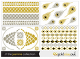Goldnine Ink Metallic Temporary Tattoos