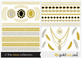 Goldnine Ink Metallic Temporary Tattoos