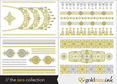 Goldnine Ink Metallic Temporary Tattoos