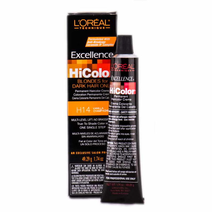 L'Oreal Technique Excellence HiColor Permanent Creme - Blondes For Dark Hair Only