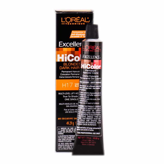 L'Oreal Technique Excellence HiColor Permanent Creme - Blondes For Dark Hair Only
