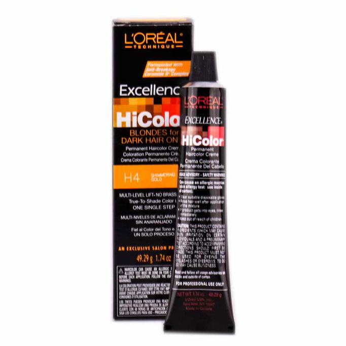 L'Oreal Technique Excellence HiColor Permanent Creme - Blondes For Dark Hair Only