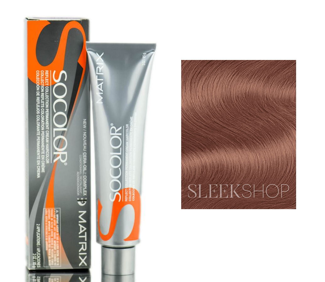 Level 9 - Metallic Rose Gold, Matrix SoColor Pre-Bonded Reflect
