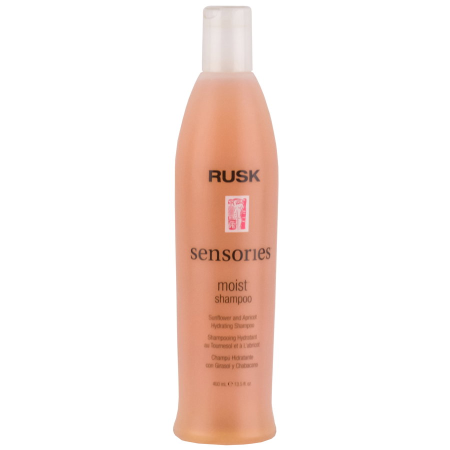 7823-13-oz - Rusk Moist Shampoo - sunflower & apricot extract shampoo-image1 7823-13-oz - Rusk Moist Shampoo - sunflower & apricot extract shampoo-image1