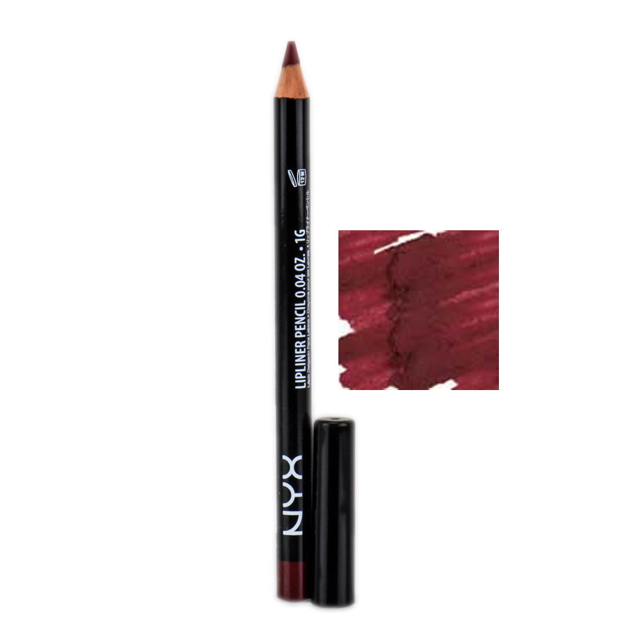 nyx07-801-auburn - NYX Slim Lip Liner Pencil-image1 nyx07-801-auburn - NYX Slim Lip Liner Pencil-image1