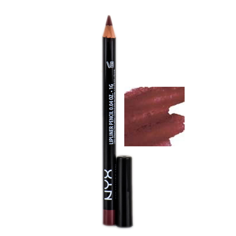 nyx07-809-mahogany - NYX Slim Lip Liner Pencil-image1 nyx07-809-mahogany - NYX Slim Lip Liner Pencil-image1