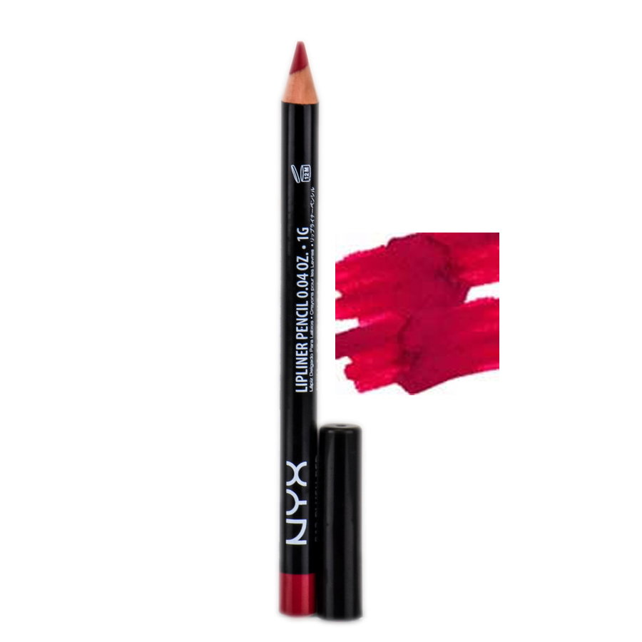 nyx07-813-plush-red - NYX Slim Lip Liner Pencil-image1 nyx07-813-plush-red - NYX Slim Lip Liner Pencil-image1