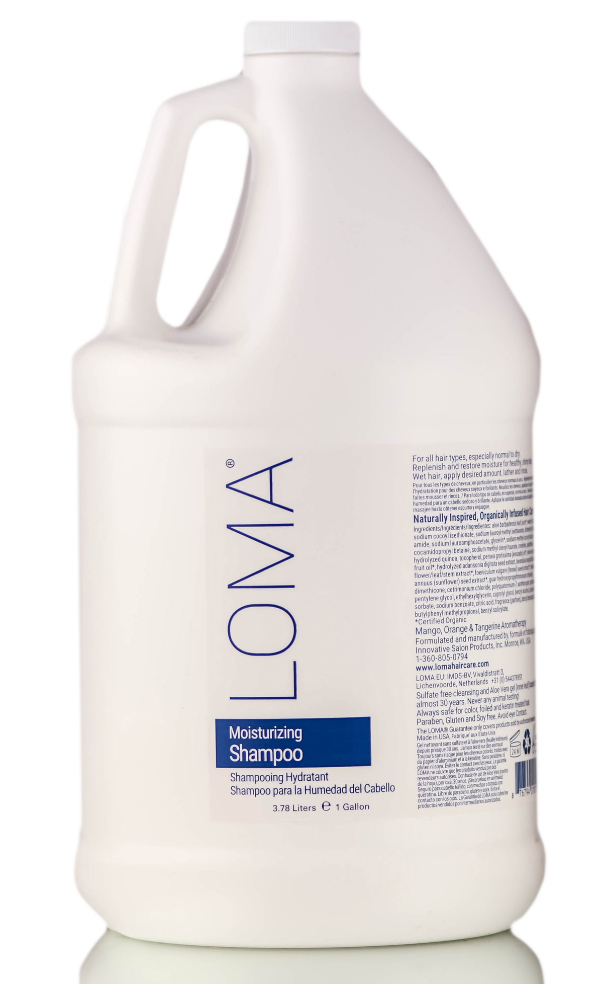 lom29-1-gallon - Loma Organics Moisturizing Shampoo-image1