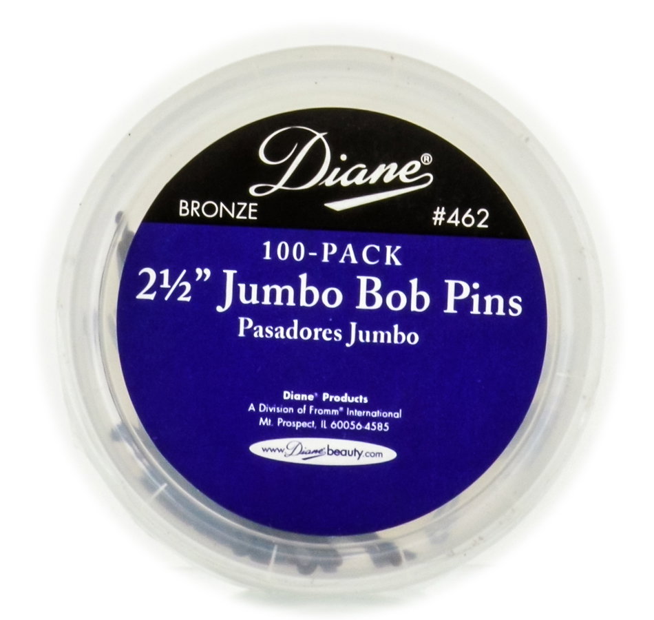 dia02-black-100-pack - Other Accessories: Diane Bobby Black Pins-image1