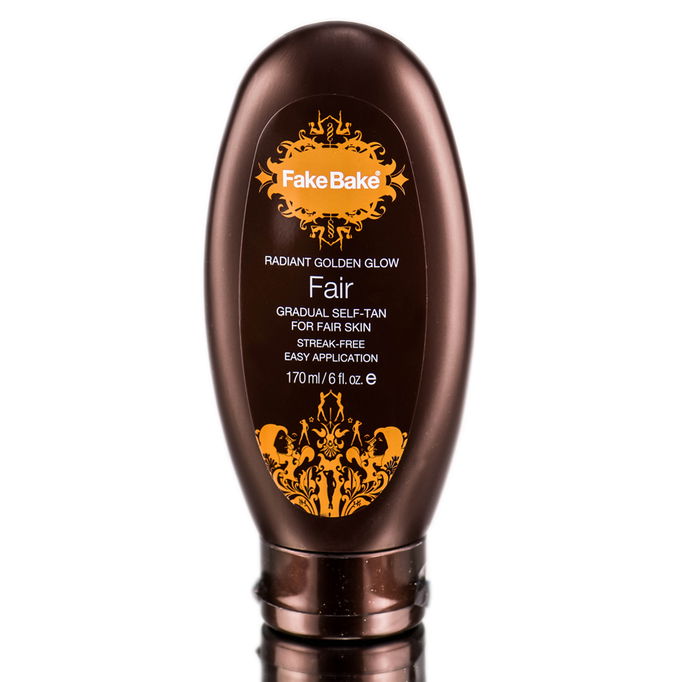 Fake Bake Radiant Golden Glow Fair - Gradual Self-Tan for Fair Skin