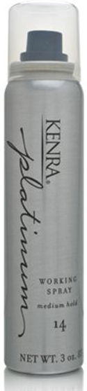 Kenra Platinum Working Spray 14 - medium hold