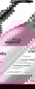 L'Oreal Serie Expert - Liss Unlimited ProKeratin Shampoo, Intensive Smoother for Unruly Hair