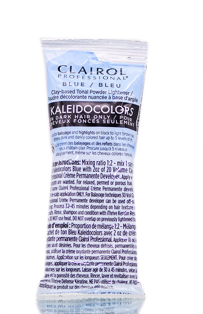 cla30-blue-1-oz - Clairol Professional Kaleidocolors Tonal Powder Lightener-image1