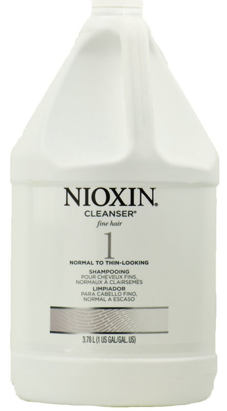 7000-128-oz-gallon - Nioxin System 1 Cleanser for Fine Hair-image1 7000-128-oz-gallon - Nioxin System 1 Cleanser for Fine Hair-image1