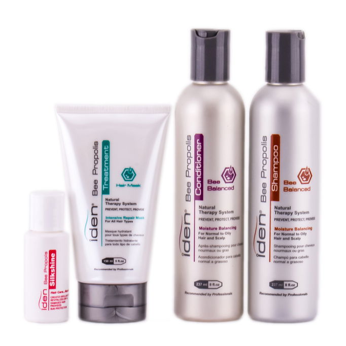 iden Bee Propolis Natural Hair Scalp Therapy Hair Care Kit