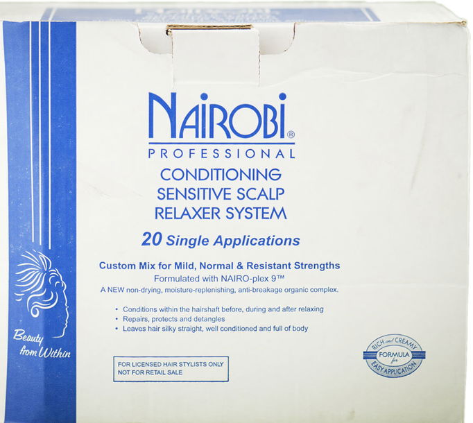 Nairobi Conditioning Sensitive Scalp Hair Relaxer Kit