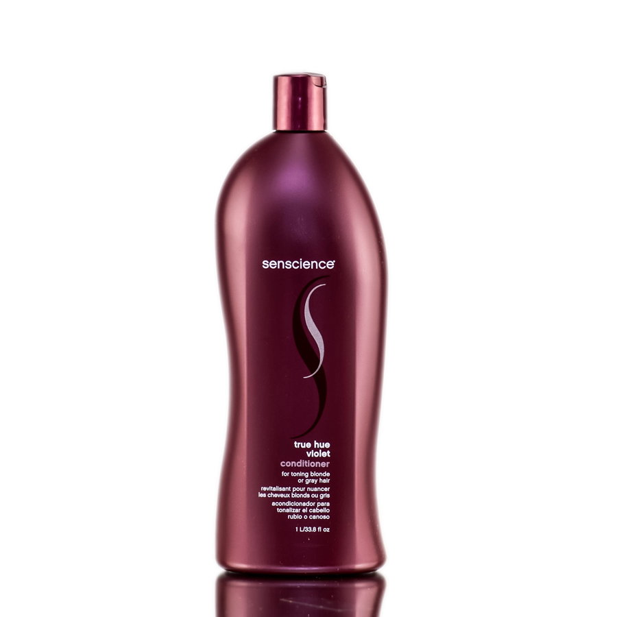 sen02-33-8-oz - Senscience True Hue Violet Conditioner - For Toning Blonde-image1 sen02-33-8-oz - Senscience True Hue Violet Conditioner - For Toning Blonde-image1