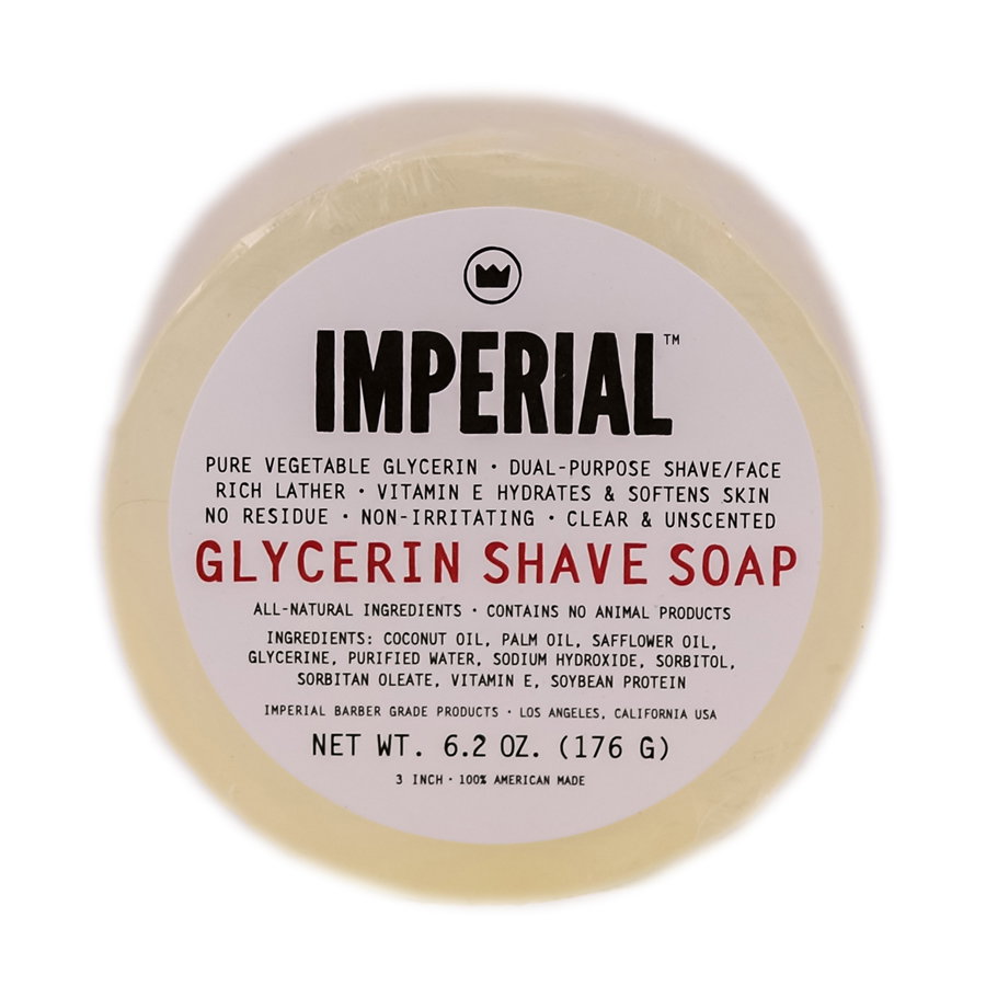 imp08-6-2-oz - Imperial Glycerin Shave Soap-image1