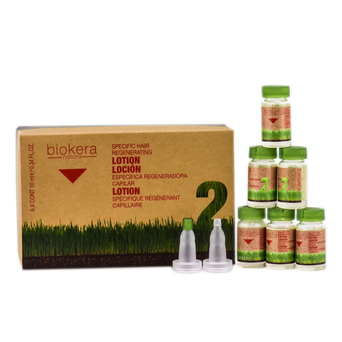 Salerm Biokera Natura Specific Scalp Therapy Intensive Serum - Hair Regenerating Lotion (Loss)