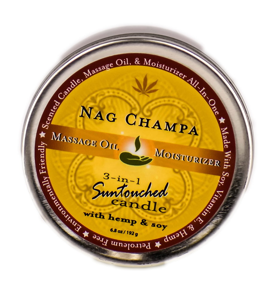ear09-nag-champa - Earthly Body Massage Oil Mosturizer 3-in-1 Suntouched Candle-image1 ear09-nag-champa - Earthly Body Massage Oil Mosturizer 3-in-1 Suntouched Candle-image1
