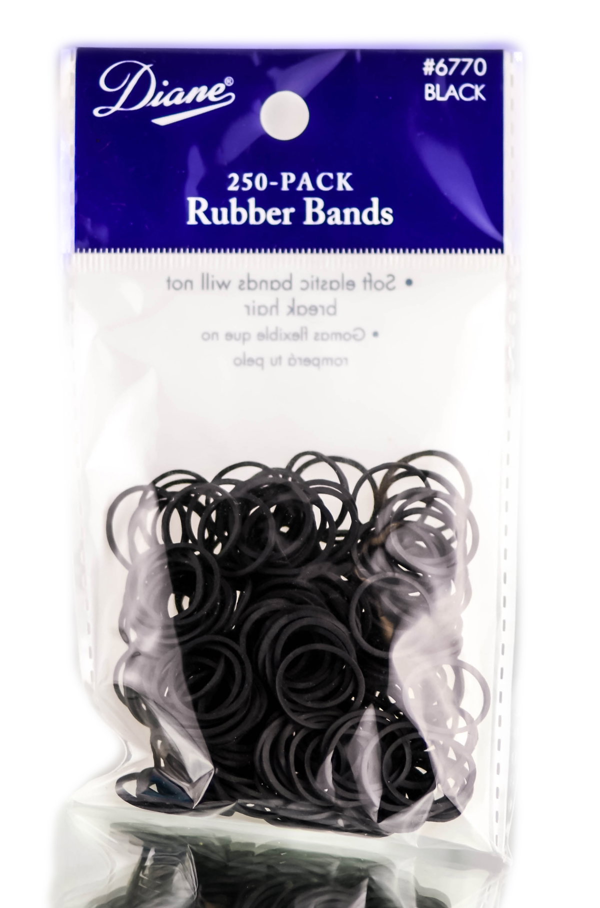dia40-250-pack-black - Diane Rubber Bands-image1