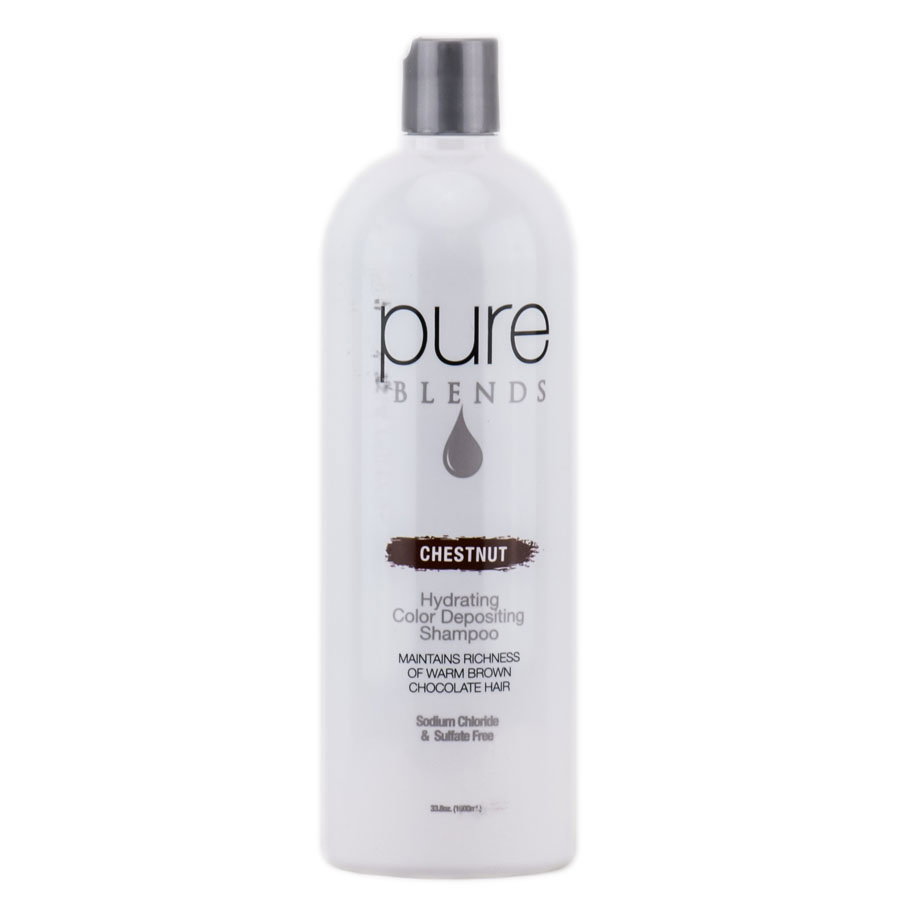 pbs02-33-8-oz - Pure Blends Hydrating Color Depositing Shampoo - Chestnut-image1 pbs02-33-8-oz - Pure Blends Hydrating Color Depositing Shampoo - Chestnut-image1