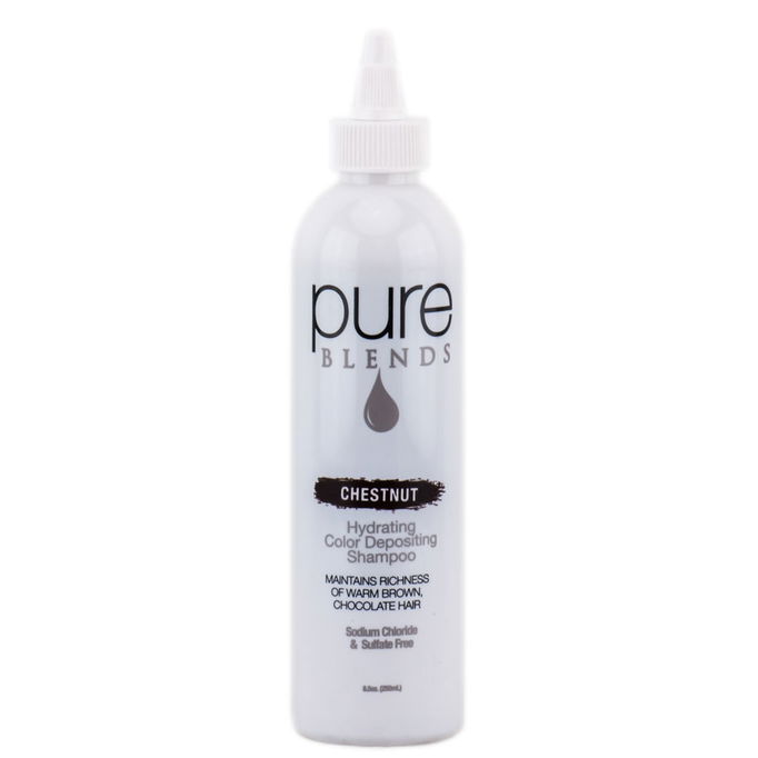 Pure Blends Hydrating Color Depositing Shampoo - Chestnut