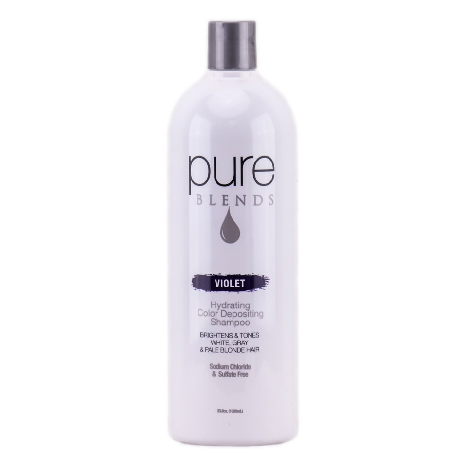 pbs12-33-8-oz - Pure Blends Hydrating Color Depositing Shampoo - Violet-image1 pbs12-33-8-oz - Pure Blends Hydrating Color Depositing Shampoo - Violet-image1