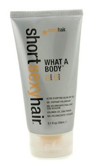 Short Sexy Hair What A Body Ultra Bodifying Blow Dry Gel Short Sexy Hair What A Body Ultra Bodifying Blow Dry Gel