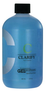 gej06-16-oz - Gel Polish: Geleration Soak-Off Gel Polish Clarify Nail Cleanser-image1