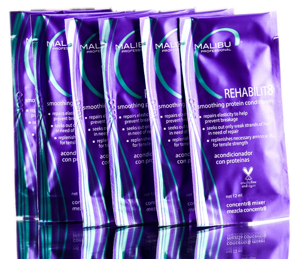 mal40-6-pack - Malibu Rehabilit8 Protein Conditioner - 12 ml-image1