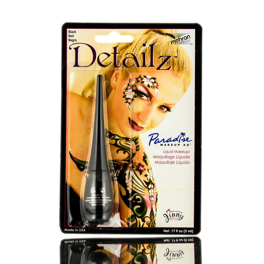 meh17-black - Mehron Detailz Liquid Makeup-image1