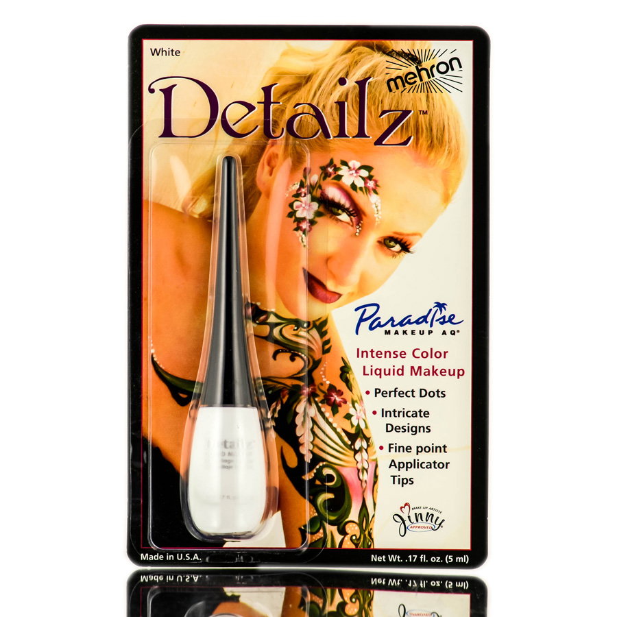 meh17-white - Mehron Detailz Liquid Makeup-image1 meh17-white - Mehron Detailz Liquid Makeup-image1