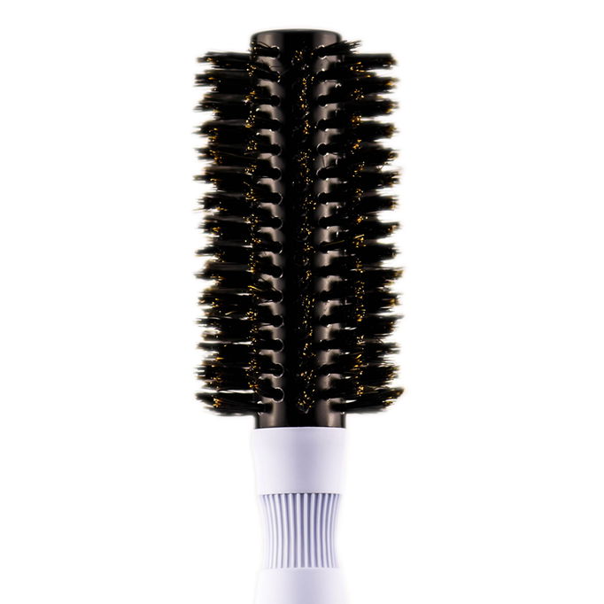 J Beverly Hills Ceramic Round Natural Bristle Brush