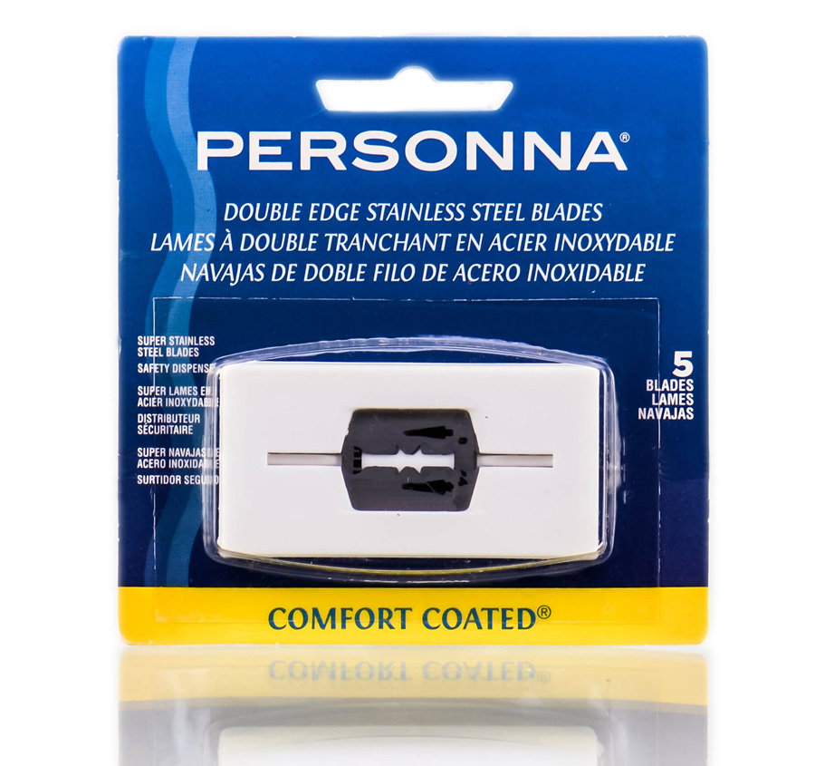 pers03-stn-steel - Personna Double Edge Stainless Steel Blades-image1