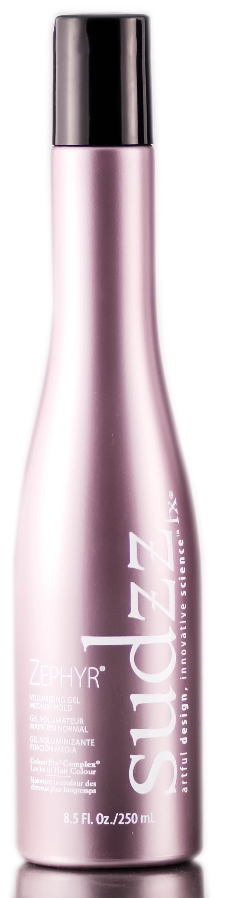 8.5 oz, Sudzz FX Zephyr Medium Hold Volumizing Gel | SleekShop