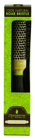 Macadamia Natural Oil Hot Curling Brush Boar Bristle